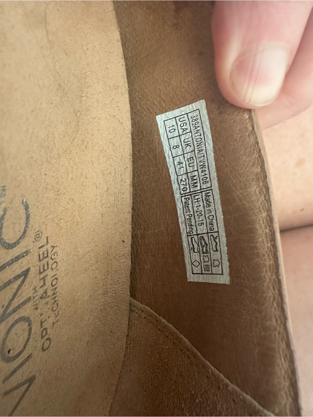Vionic Women's Carmel Block Heel Pump in Tan - Picture 8 of 9